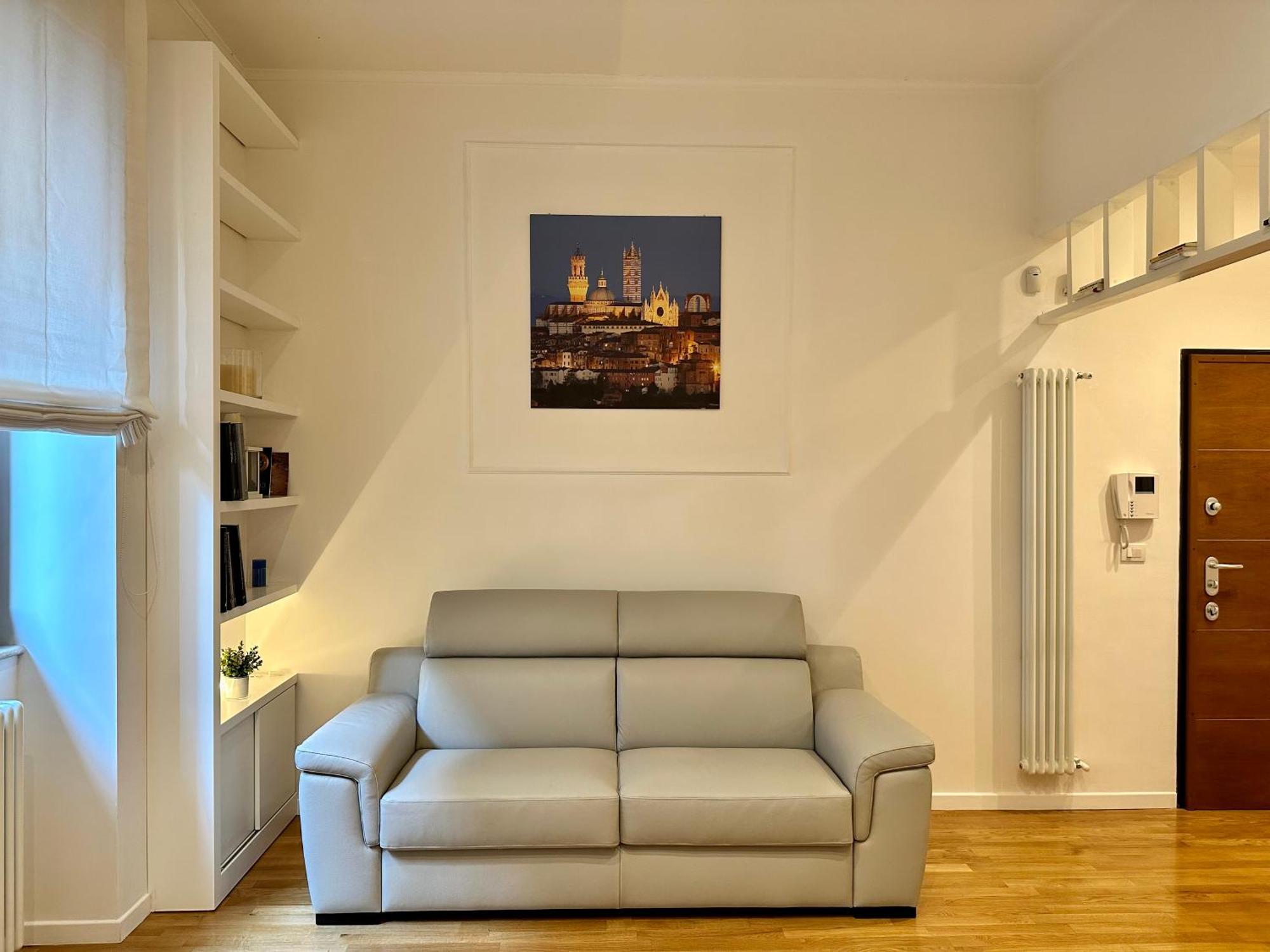 Sisters' Home - Appartamento Nel Centro Storico Con Terrazzo, Aria Condizionata E Vasca Da Bagno Siena Bagian luar foto